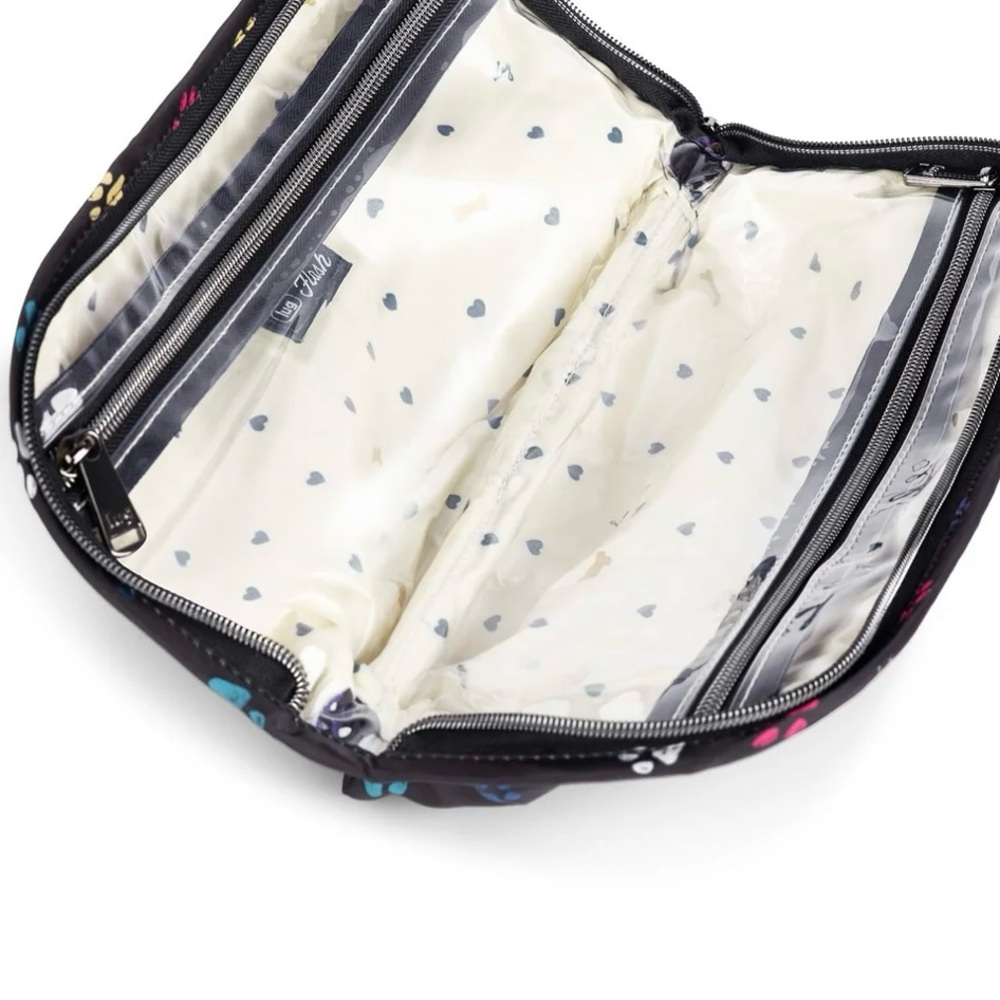 Lug Flash Cosmetics Case in Paws-Black! BNWT!! - Picture 5 of 6